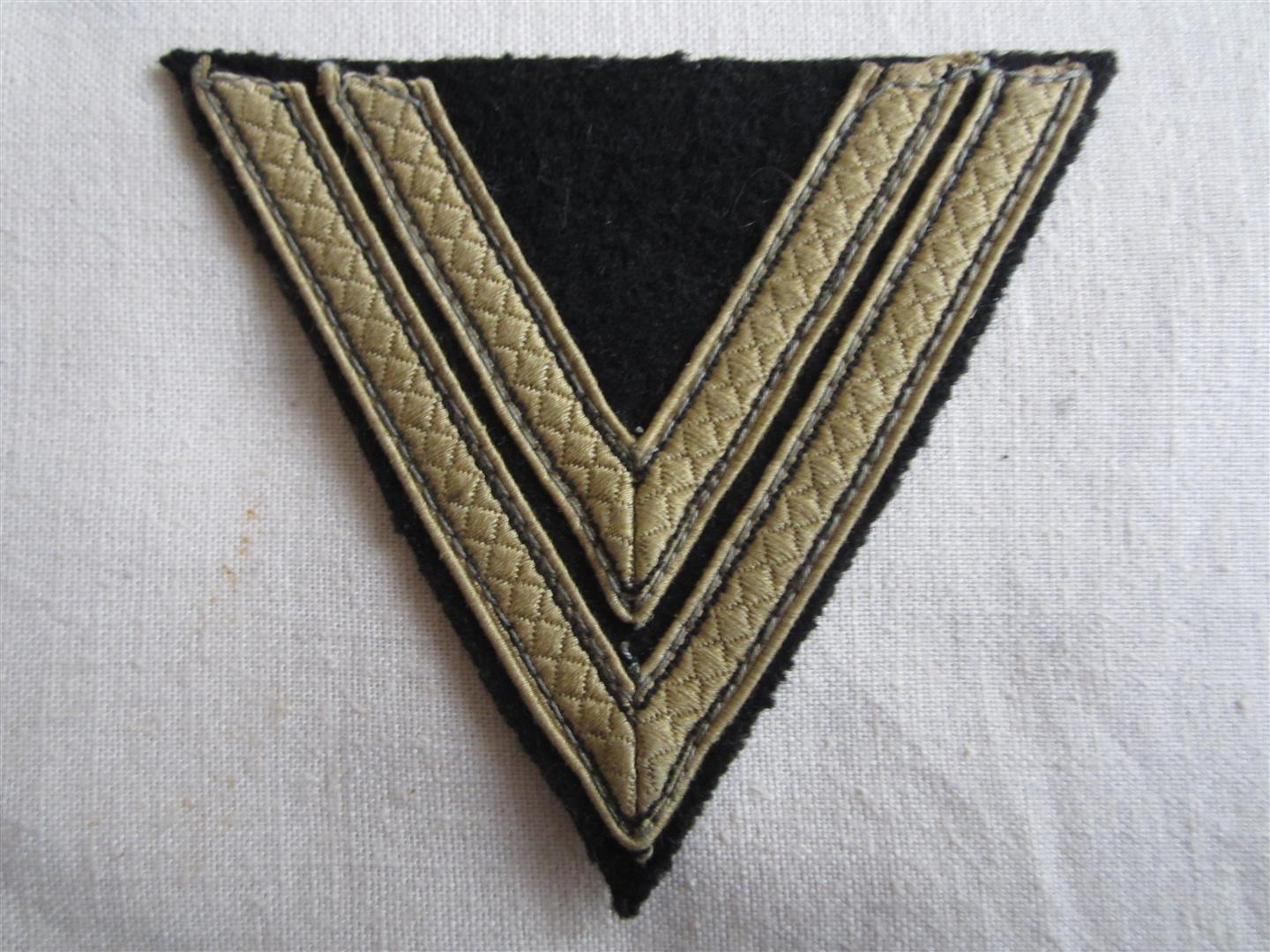 WW2 SS Tropical Rottenfuhrer Chevron